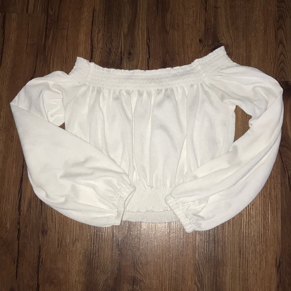 Off the shoulder blouse